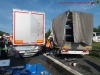 VU LKW - Person eingeklemmt, A3 Richtung Frankfurt, 23.05.2017